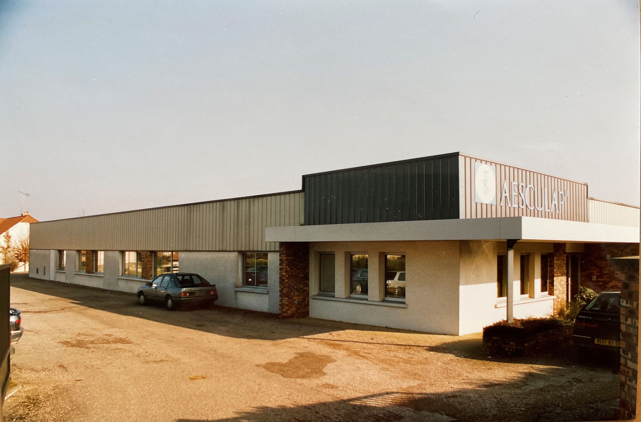 Photo du site de Ancien site Aesculap Chaumont en 1996