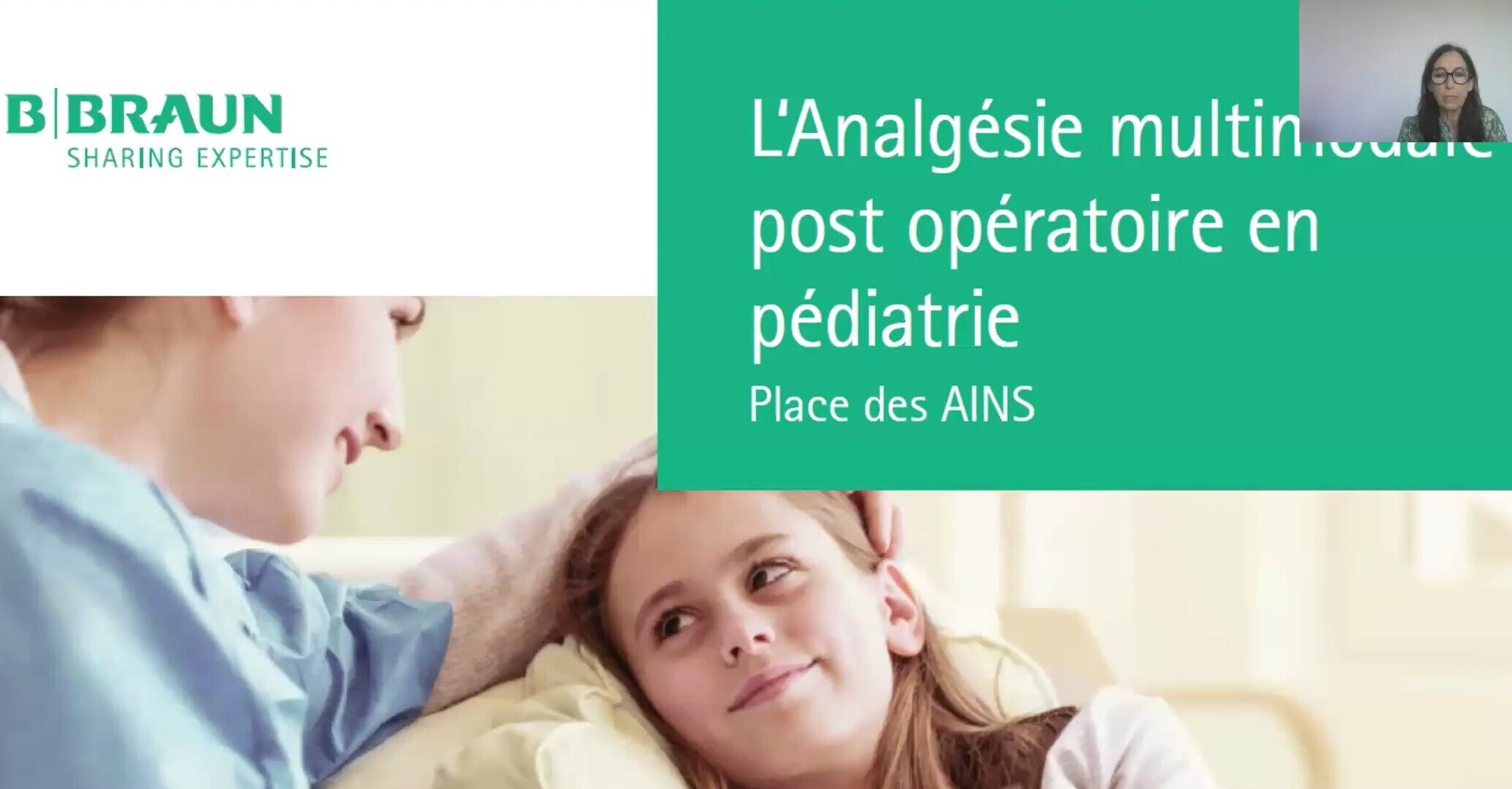 Miniature du replay du webinaire sur l'analgésie multimodale post opératoire en pédiatrie
